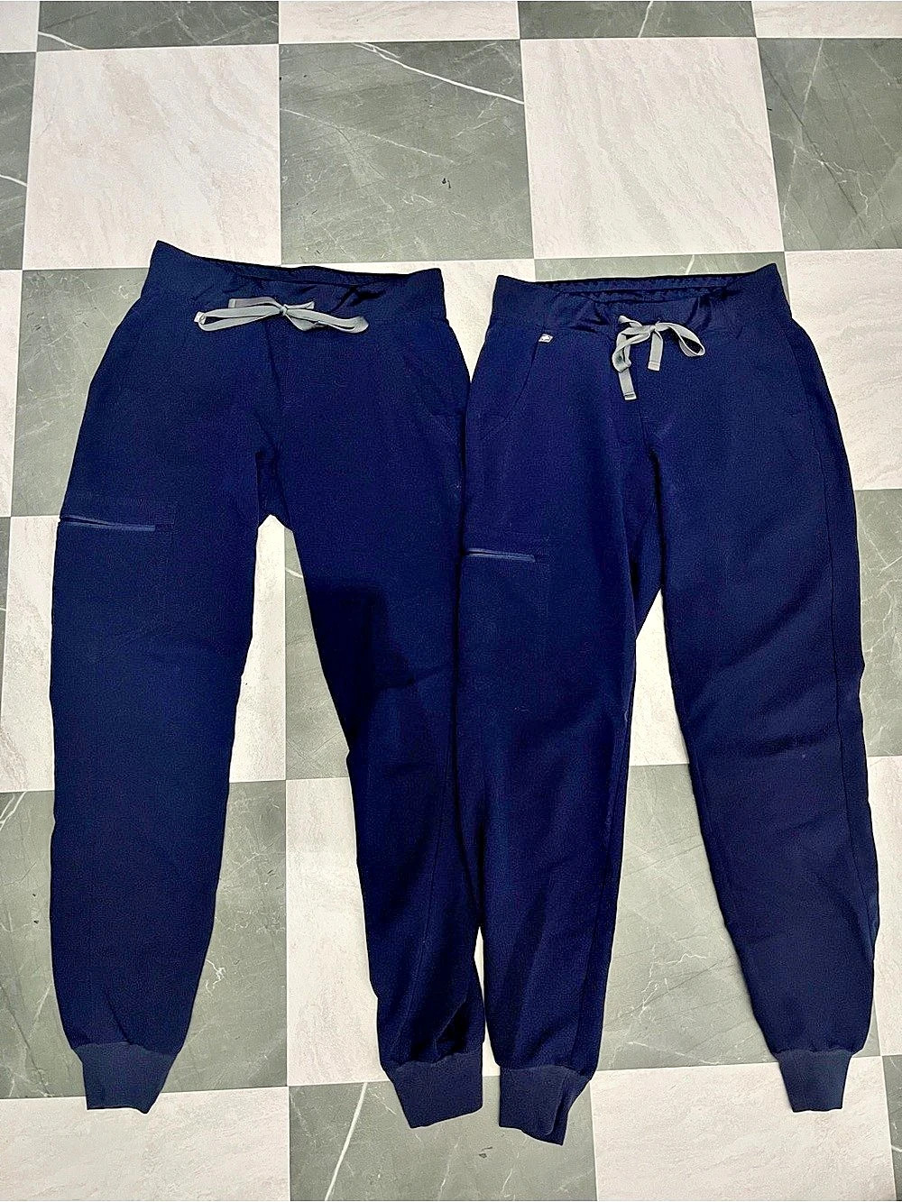FIGS Technical Collection Jogger Pants in Blue Size XS Like New
